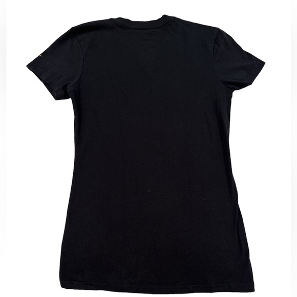 Nike Dri Fort Cotton Tee survivor live strong T-shirt black white women’s XS - Picture 2 of 6